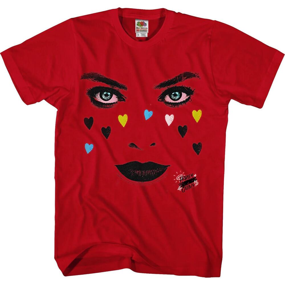 Harley Quinn Face Birds Of Prey Tshirt